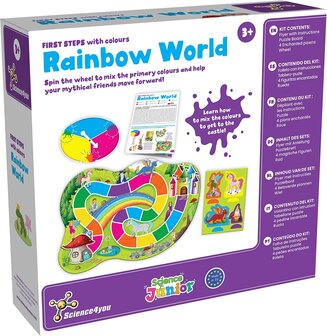 First Steps with Colors Rainbow World - Puzzle for Kids