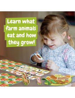 First Steps with Animals - Montessori Memory Spel 