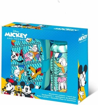 Disney Lunchset Mickey And Friends Aluminium 