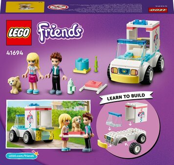 Lego  Friends 41694 Pet Clinic Ambulance