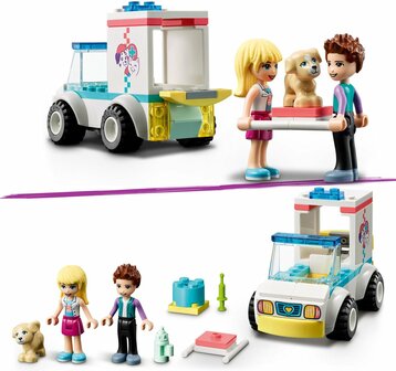 Lego  Friends 41694 Pet Clinic Ambulance