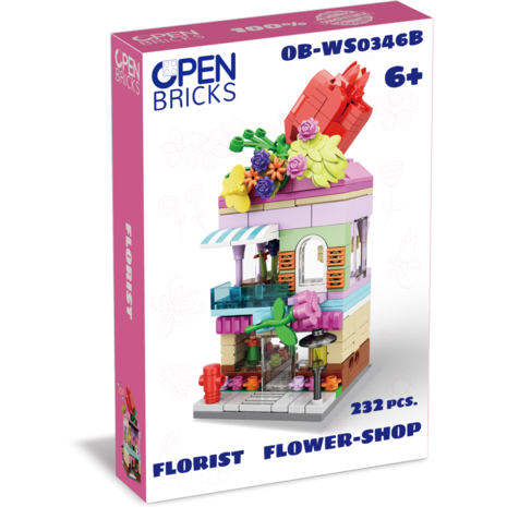 Florist Bricks - Bloemist Bricks - Bloemist Speelgoed 