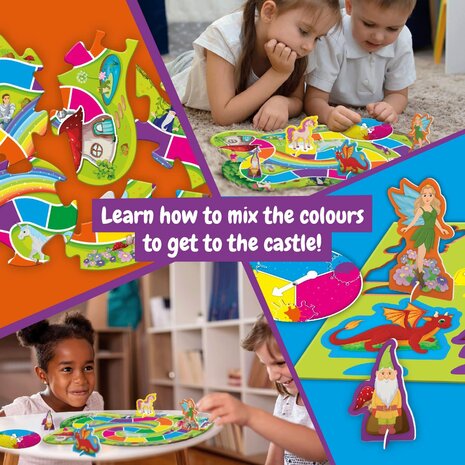 First Steps with Colors Rainbow World - Puzzle for Kids