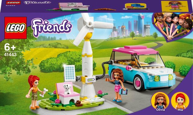 Lego  Friends 41443 Olivia's Electric Car