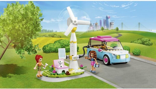 Lego  Friends 41443 Olivia's Electric Car